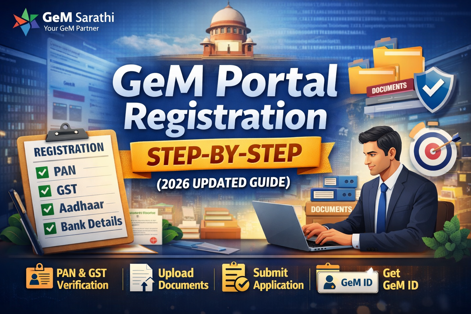 GeM Portal Registration Step-by-Step (2026 Updated Guide)