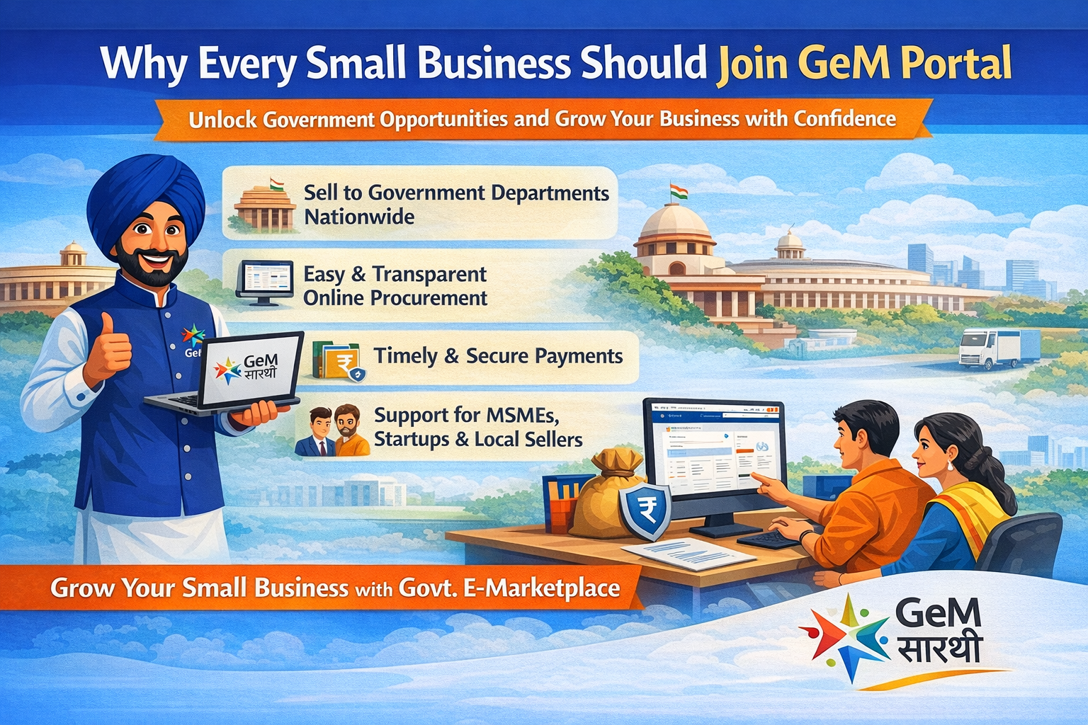 Why Every Small Business Should Join GeM Portal